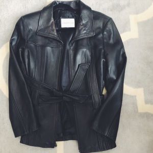 LONDON FOG authentic leather jacket